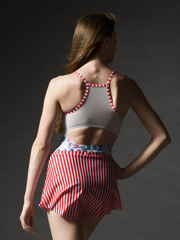 Striped store tulip skirt