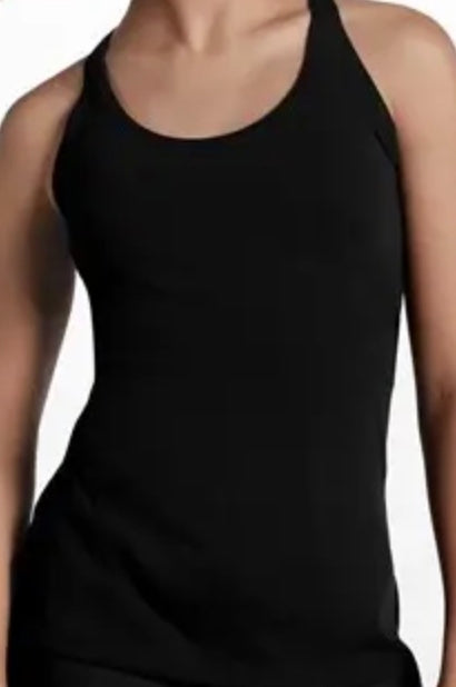 Black Racerback Tank