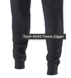 Fleece  jogger with embellishment, HWY
