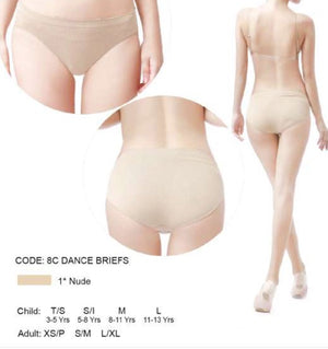 Dance Brief nude color