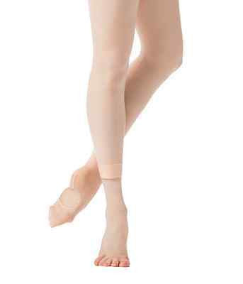 LIGHT PINK FOOTED TIGHTS - GIRLS - DIV01