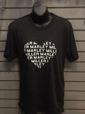MillerMarley Heart Shirt - Next Level Triblend