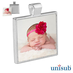 Silver Plated Photo Pendent