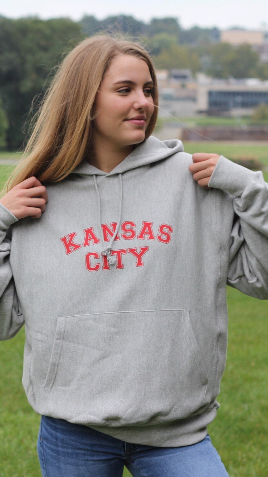 Champion Reverse Weave Hoodie Champion Sweater Female Version