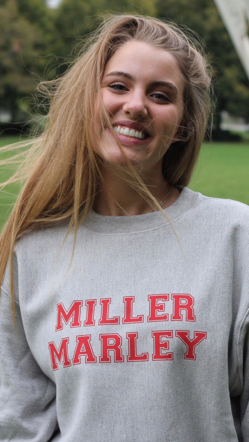 " Miller Marley" Champion - Reverse Weave Crewneck Sweatshirt