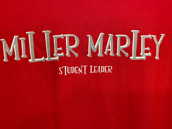 STUDENT LEADER RED SHIRT