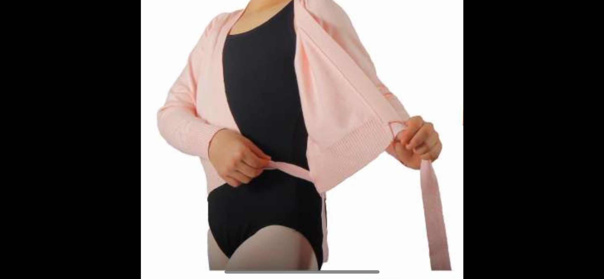 Dance sales wrap cardigan